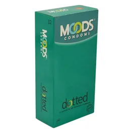 Moods Dotted Condoms, 12 Count
