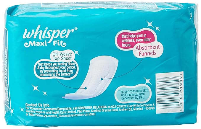 Whisper Maxi Fit Regular Pads - Image 2
