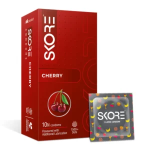 Skore Cherry Flavored Condoms