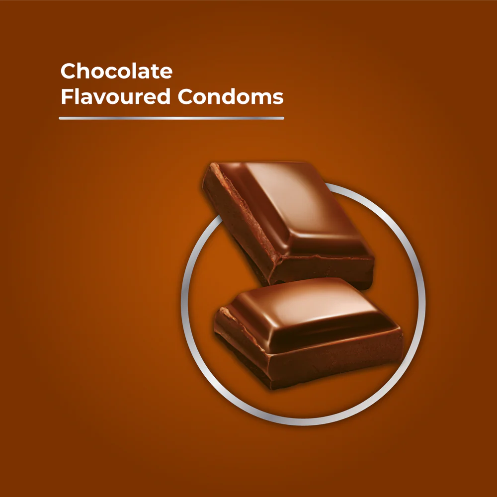 Skore Chocolate Flavoured Condom - Image 2