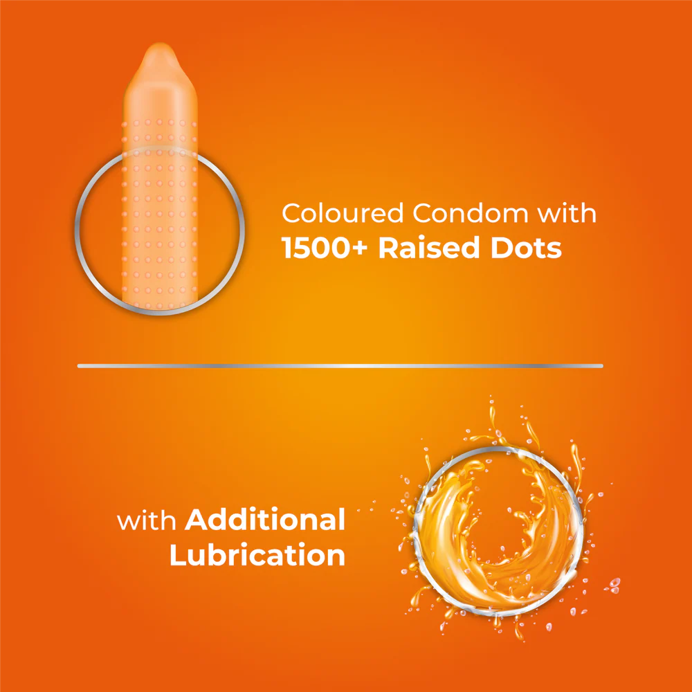 Skore Orange Flavored Condom - Image 3
