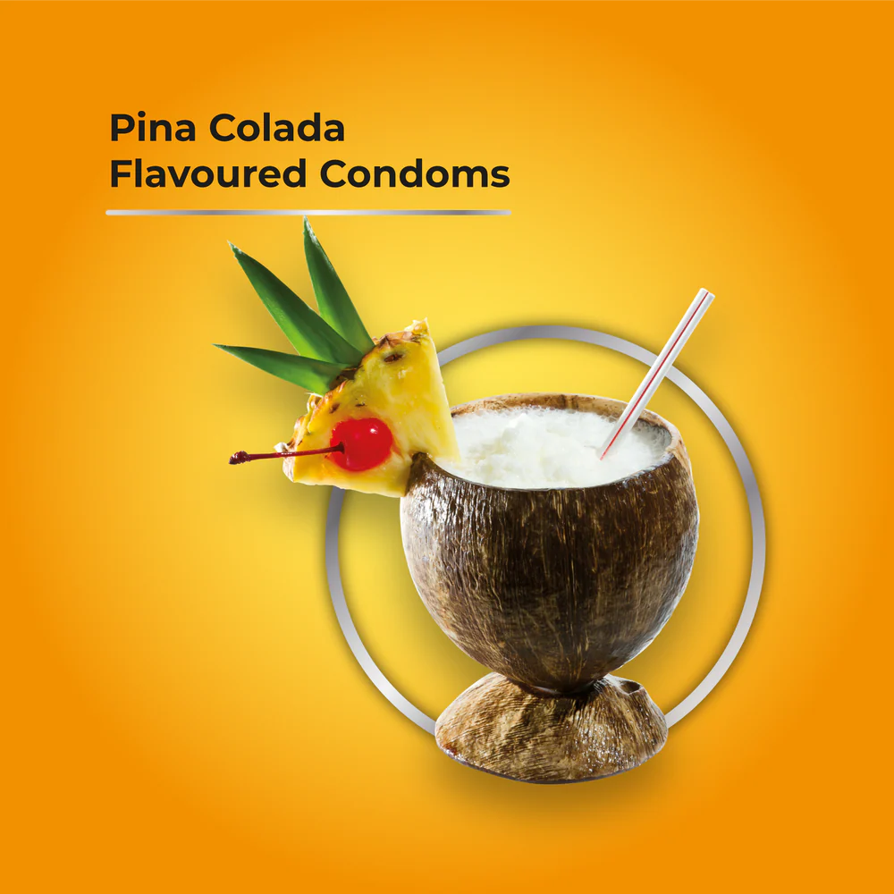 Skore Pinacolada Flavored Condom - Image 2