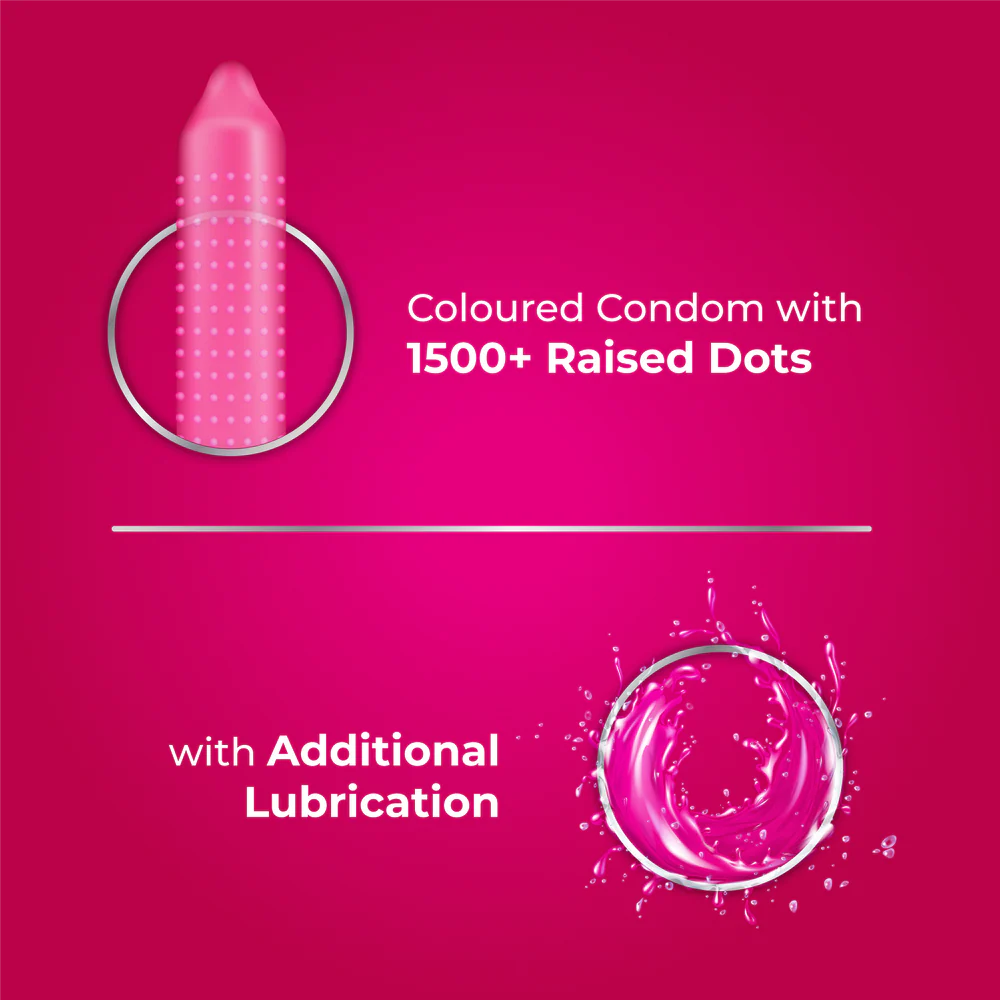 Skore Strawberry Flavored Condom - Image 3