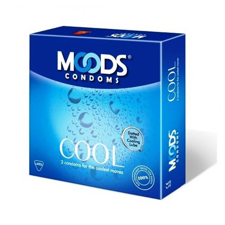 Moods Silver Cool Condom