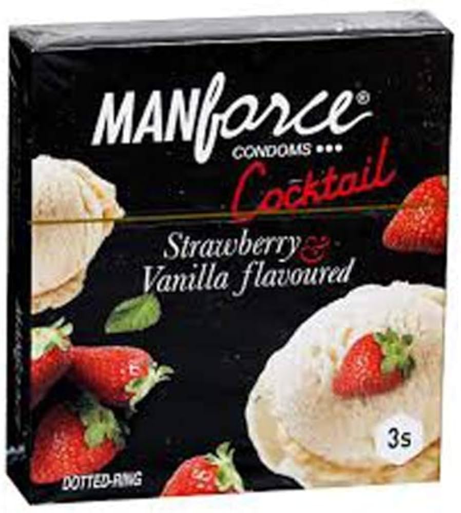 MANFORCE STARWBERRY VANILLA FLAVOURED 3N
