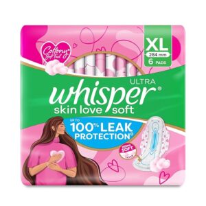 ULTRA WHISPER SKIN LOVE SOFT XL 6 PADS