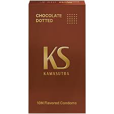 KS KAMASUTRA CHOCOLATE DOTTED 10N
