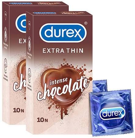 DUREX EXTRA THIN CHOCOLATE 10N - Image 2