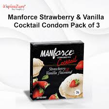 MANFORCE STARWBERRY VANILLA FLAVOURED 3N - Image 2