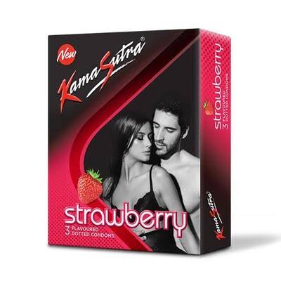 KS KAMASUTRA STARWBERRY DOTTED 3N