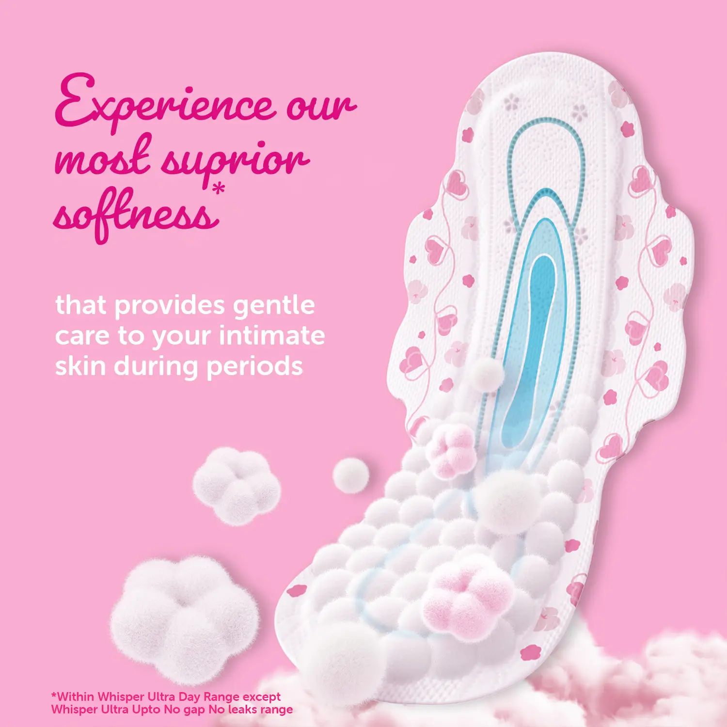 ULTRA WHISPER SKIN LOVE SOFT XL 6 PADS - Image 2