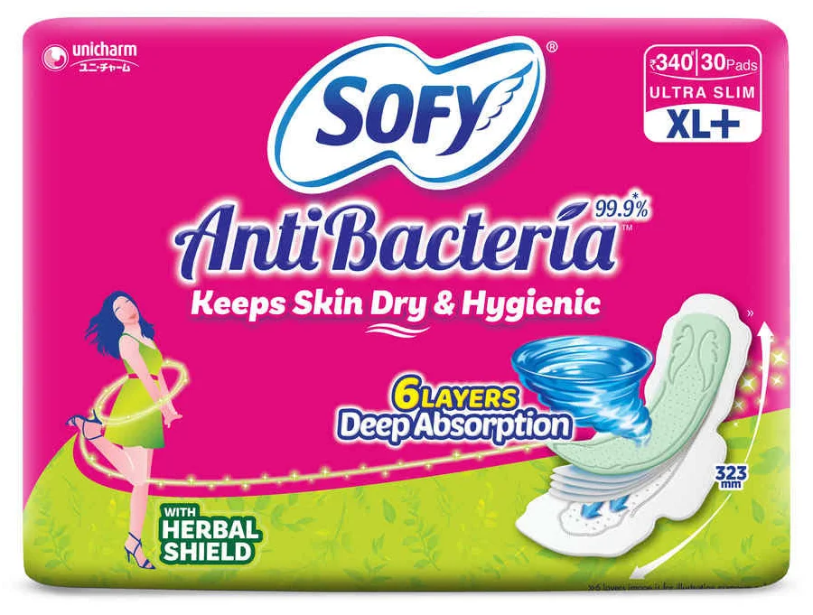 SOFY ANTIBACTERIA XL+30N